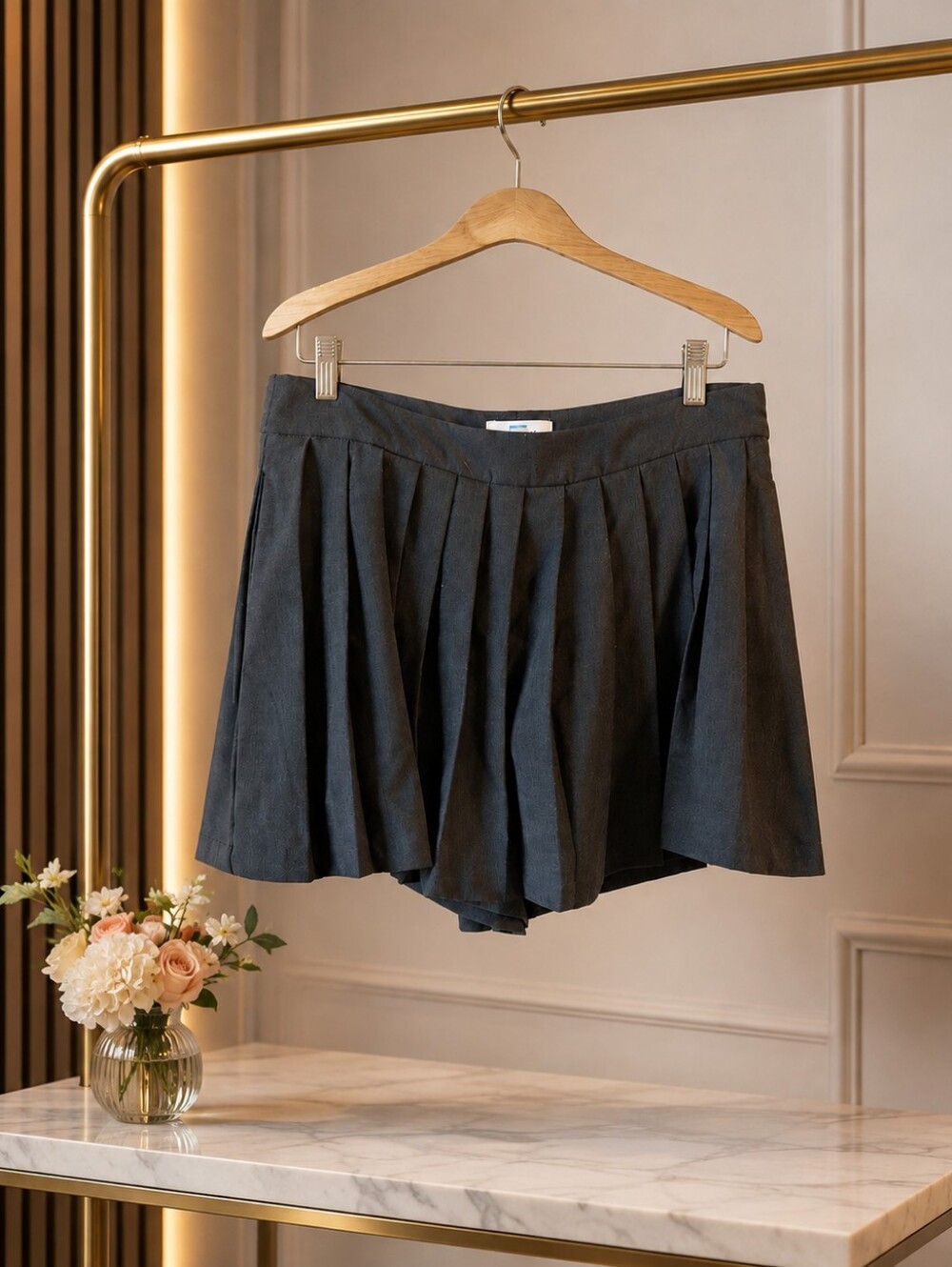 CALI 1850 Los Angeles Pleated Skort – XL NWOT